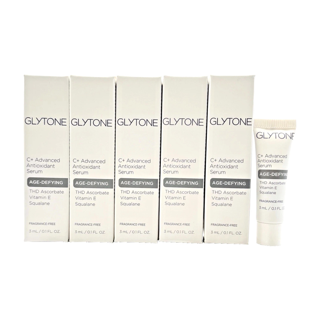Glytone C+ Advanced Antioxidant Serum 0.1oz/3ml Bundle Of 5 Anti Aging Serum